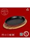 Oval Fajita Pan Size 18X24 Cm- Lv Eco ft 1824 T10 K4 - 4
