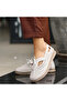 Rial Beige Skin Ballerina Shoes - 5