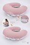 Cotton Fabric Breastfeeding Pillow and Bib Set - Powder Butterfly - 8