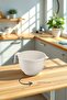 Mixer Bowl with Handle 3 Liters – Cream Color Mixing Bowl & Whisk Bowl with Non-Slip Base - 7