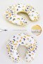 Breastfeeding Pillow, Nursing Bib Set - Cotton Fabric - Yellow Butterfly - 8