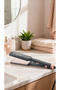 Ahs-2033 black wide ceramic coated powerful hair straightener (40mm*120mm) - 3