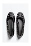 Studded Ballet Flats - 3