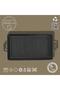 Cast Rectangular Grill Pan Cast Iron Solid Double Handle Size 26x45cm - 4