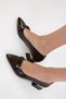 Brown Women's Classic Heeled Shoes 20988 - 8