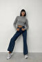 Alicia Women's Ribbed Knit Turtleneck Sweater |   Long Arm, Slim Fit , Single and Double Pack Option - 2