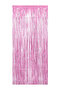 Glitter Long Candy Pink 2m Door Party Curtain with Shiny Wall Tassel