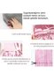 Glitter Long Candy Pink 2m Door Party Curtain with Shiny Wall Tassel - 2