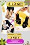 3-Pack Women's Furry Slippers Daily Home Slippers Guest Dowry Bundle Bride 3-Piece Slipper Set