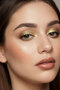Glitter Glow Eyeshadow - 04 Vega - Glittery Shimmering Green Eyeshadow - 3