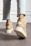 Si̇ena Suede with Fur Inside Thick Sole Ankle Short Woman Boots & Booties. - 3