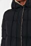 Black Regular Fit Reversible Water-Repellent Puffer Jacket TWOAW26MO00089 - 9
