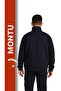معطف عمل عاكس باللون الأزرق الداكن 7-7 Gabardine Im Model معطف عمل مبطن بالصوف - 4