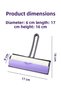 Adhesive Lint Roller X Large Size 2+1 Replacement Rollers (Cat - Dog Lint Roller) - 5