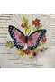 Elegant Cross Stitch Printed Etamine Kit (Thread, Needle, Fabric) 15*15 cm Cz0021 - 2