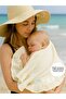 Soft Color Ruffle - Multi-Purpose Muslin Blanket.