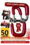 Spring-Loaded School Bag Hanger 50-Piece Pack Student Desk Hanger Children's Classroom Organizer Apparatus Organizer