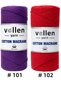 200Gr, Premium Cotton Cotton Macrame Rope, 2mm Cotton Chain Macrame, Supla, Bag Rope, Black - 3