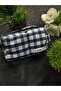 Plaid Makeup Bag - 3