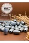 20X30 mm Silver Gray Color Oval Wooden Beads (13 Pieces) Macrame Bag Wooden Beads Hole Diameter 7 mm