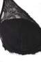 Black Lace Fixed Sponge Covered T-Shirt Bra Plus Size Bra Tbbaw26Cw00000 - 3