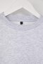 Kar Melanj Oversize/Rahat Kesim Basic Bisiklet Yaka Kalın/İçi polarlı Örme Sweatshirt TWOAW24SW00102 - 6