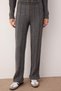 Anthracite V-Neck Cardigan-Pants Knitwear Bottom - Top Set Twoaw26Au00032 - 3