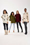 Bow Ribbon Detail Stone Oversized Women's Long Sweater - 8