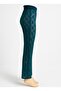 Women's Turquoise Trousers Pareo-P2240 - 2