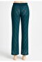 Women's Turquoise Trousers Pareo-P2240 - 3