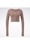 Cl Wde Trend Ls Top Brown Women's Long Sleeve T-Shirt - 7