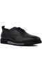 - Black Leather Men's Casual Shoes 101-3595-11464E - 2