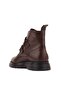 - Brown Leather Velcro Eva Sole Men's Boots 102-3657-H1085 - 4