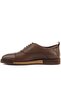 - Brown Leather Men's Casual Shoes 101-3595-11464E - 3