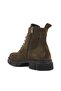 - Khaki Suede Zippered Men's Boots 102-208-10052 - 4