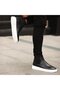 - Black Leather Eva Sole Unisex Chelsea Boots 102-041-He1065 - 4