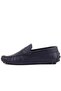 - Navy Blue Leather Men's Loafer Shoes 101-6055-11169 - 3