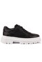 - Black Leather High Sole Men's Casual Shoes 101-8094-H1308