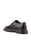 - Black Patent Leather Laceless Men's Casual Shoes 101-7082-H1085 - 8