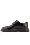 - Black Leather Lace-Up Men's Casual Shoes 101-7083-H1085 - 7