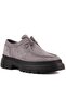 - Gray Suede Lace-Up Men's Casual Shoes 101-9009-H1308 - 8