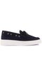 - Navy Blue Suede Lace-Up Men's Casual Shoes 101-8031-He1065