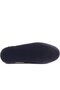 - Navy Blue, Yellow Leather Men's House Slippers 110-558-E - 5