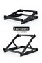 Steel Laptop Stand Notebook MacBook Riser Compatible with All Models, 5-Angle Adjustable Base