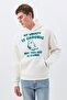 Unisex My Anxiety Is Chronic Sweatshirt White