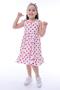 Polka Dot Girls' Dress Summer Cotton Suspender Dress - 3