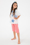 Girl's White Pajama Set 50315466 -Vr071 - 3