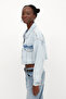 Tasseled Crop Denim Jacket C5017-L6 - 4