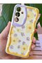 Galaxy M34 Case Designed Patterned Camera Protected Daisy Flower Colorful Silicone Cover - 4