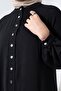 Rochie cu nasturi negru - 6
